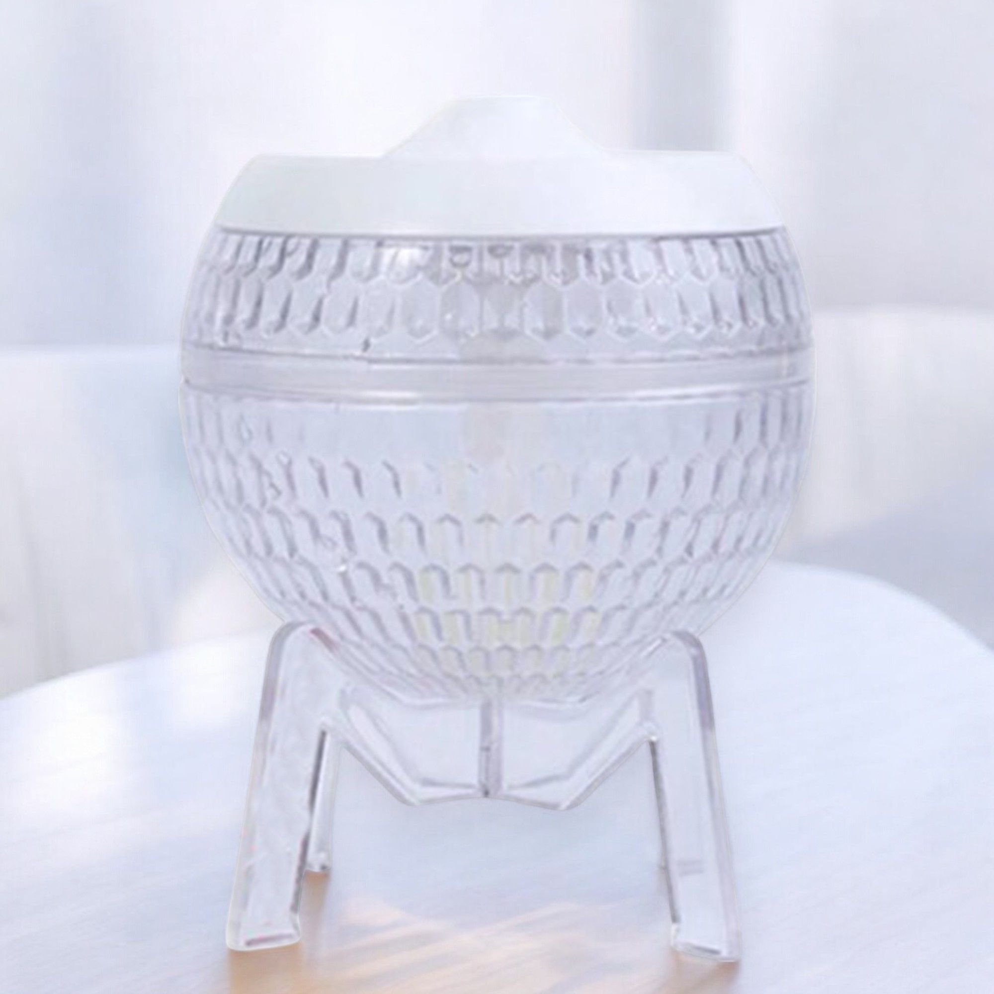 Difusor transparente Mondo Planet - USB - Cambio de color (luz abajo) - Imagen 5