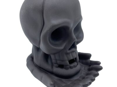 Quemador de Incienso Backflow - Calavera Llorona (con luz)