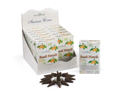 Conos De Incienso De Albahaca Y Neroli