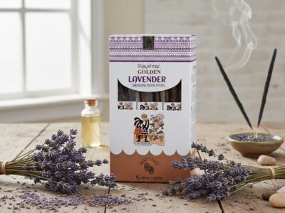 Palitos de resina para sahumar de Lavanda Dorada - 30g