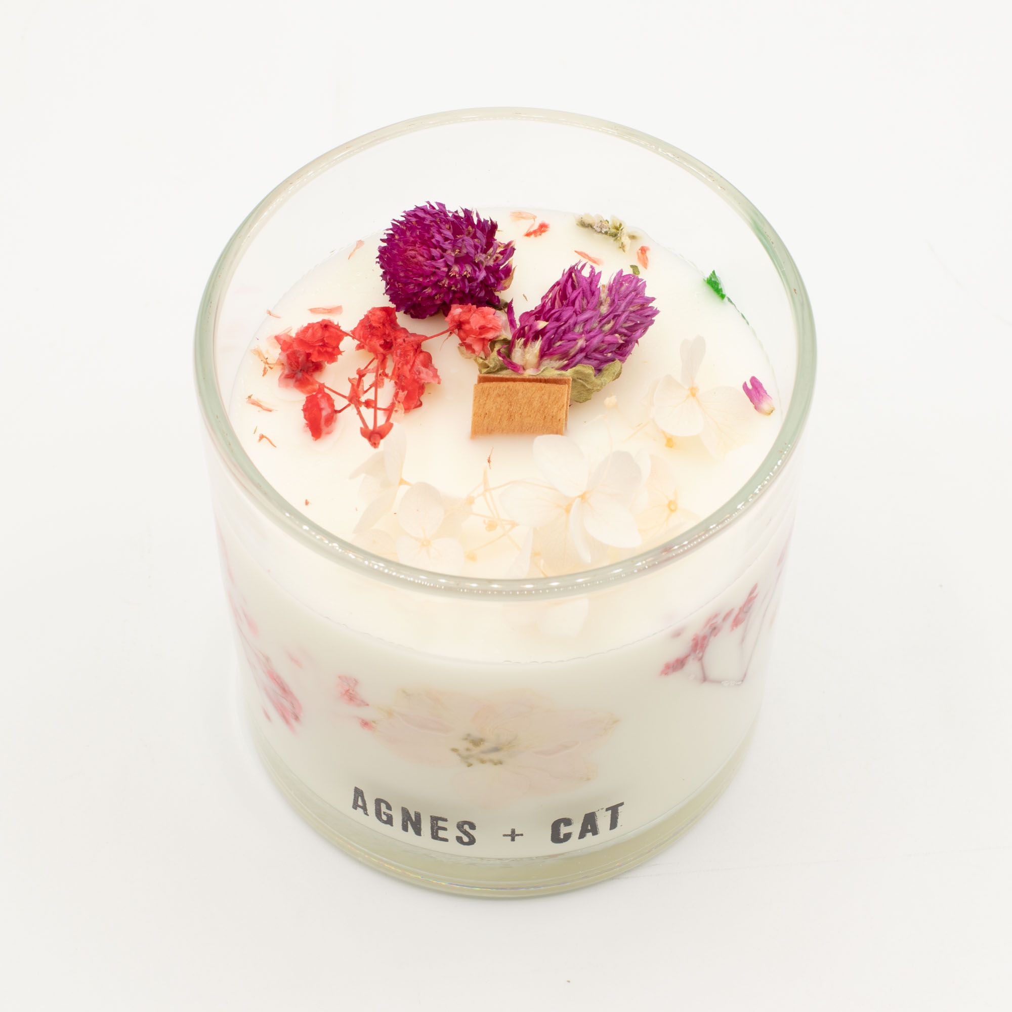 Vela de cera de soja botánica Agnes + Cat - Roses of Sawrey - Imagen 8